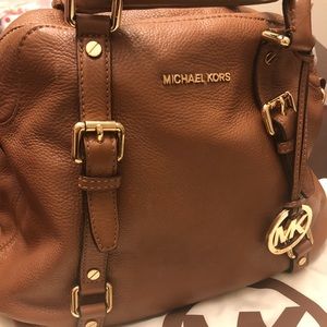 used Michael Kors Bedford large Bowling satchel